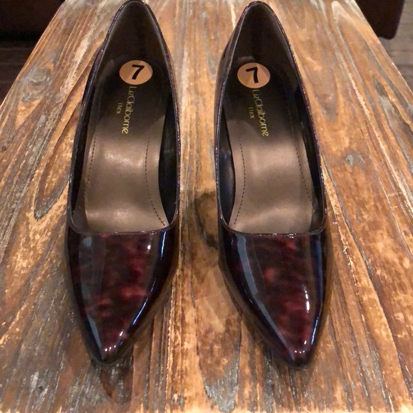 NWT Liz Claiborne Flex brown heels - Picture 2 of 8